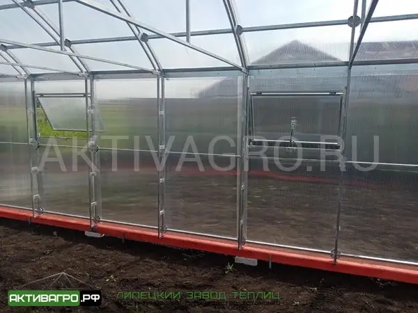Теплица Ударница Благодатная, ширина 4/5 м, труба 40х20 + 20х20 Теплица Ударница Благодатная, ширина 4/5 м, труба 40х20 + 20х20